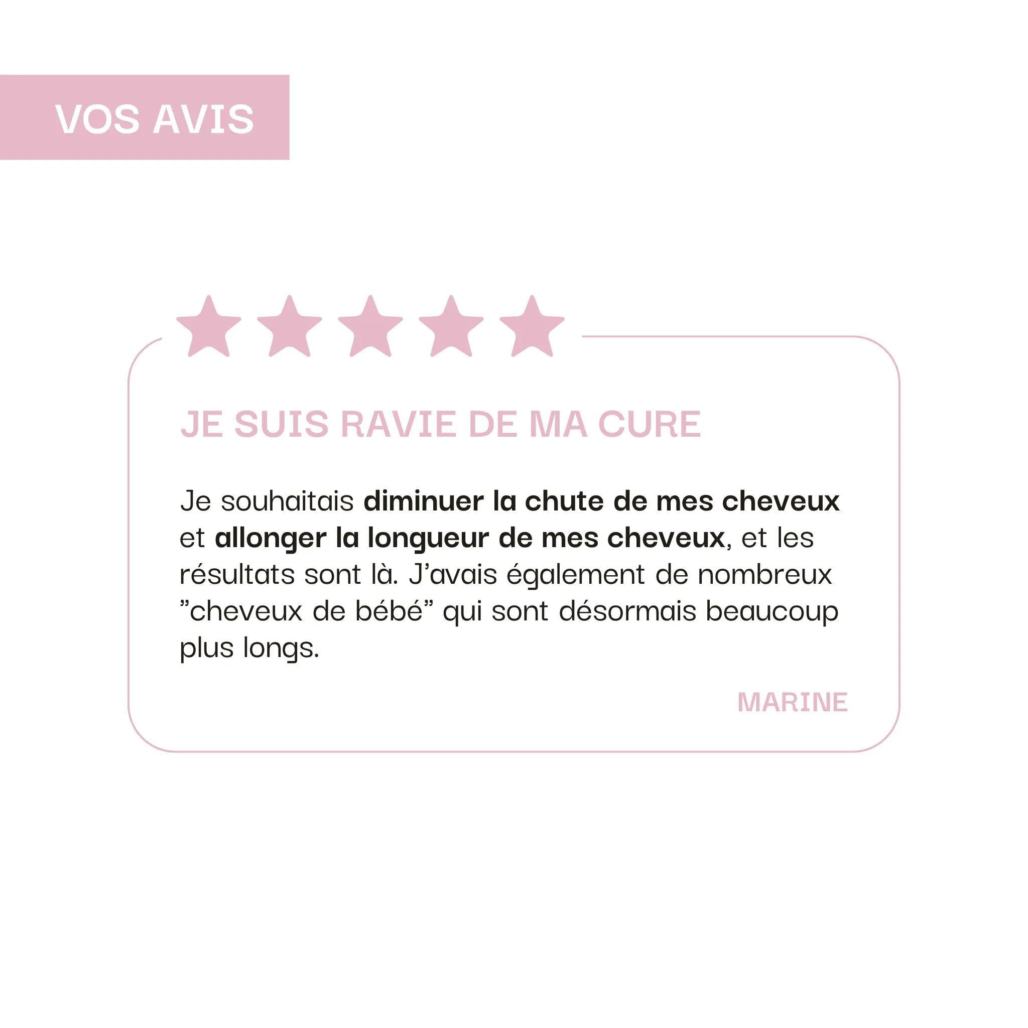 Diminution de la chute des cheveux, force & Longueur : Cheveux & Ongles Expert