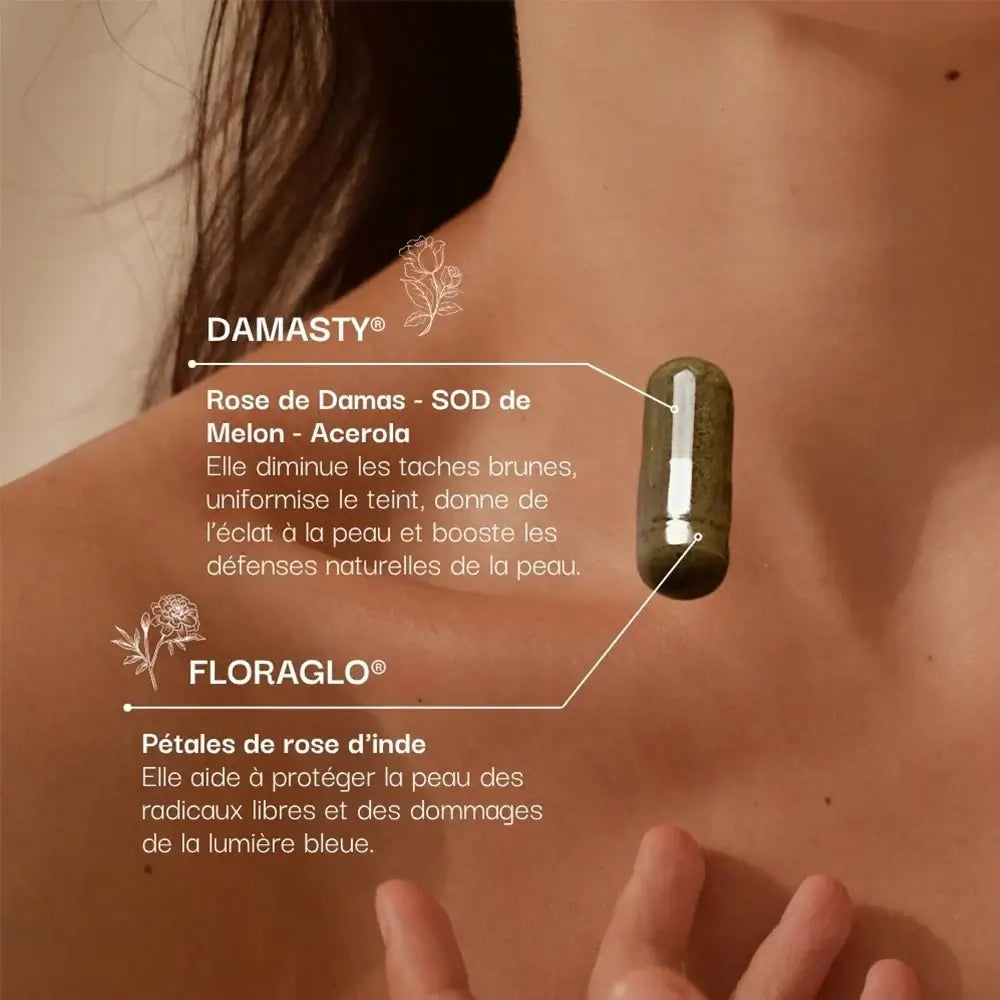 Teint Parfait - Éclat et Uniformité - complément alimentaire beauté | Ysalie Beauté