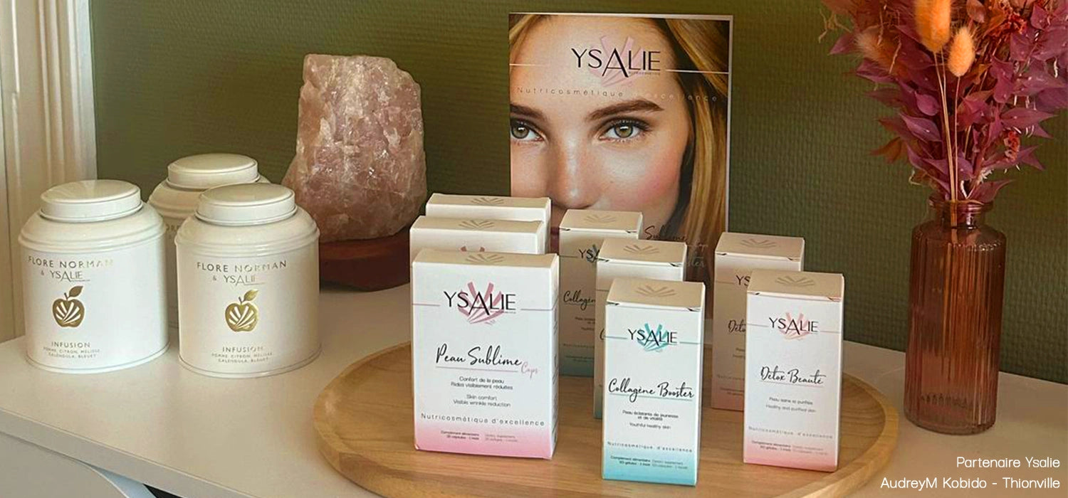 Produits Ysalie chez notre partenaire AudreyM Kobido à Thionville