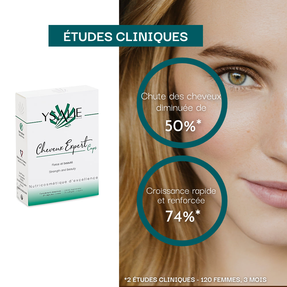 Force & Longueur, diminution de la chute des cheveux <d> : Cheveux et Ongles Expert