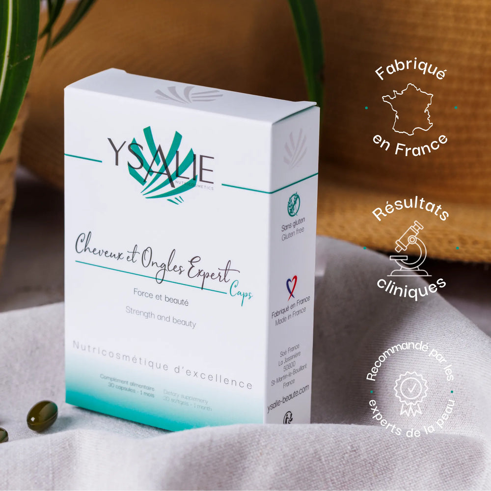 Diminution de la chute des cheveux, force & Longueur : Cheveux & Ongles Expert